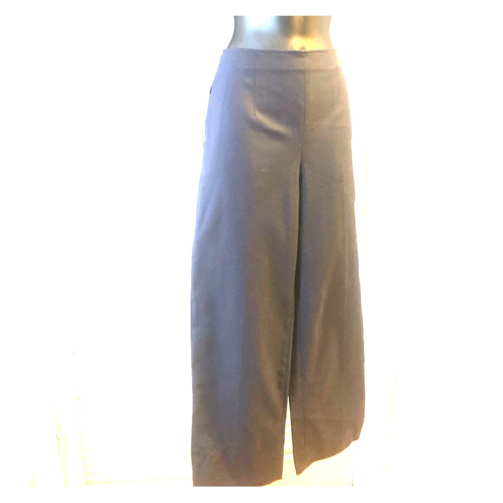 Cropped wide legged slacks